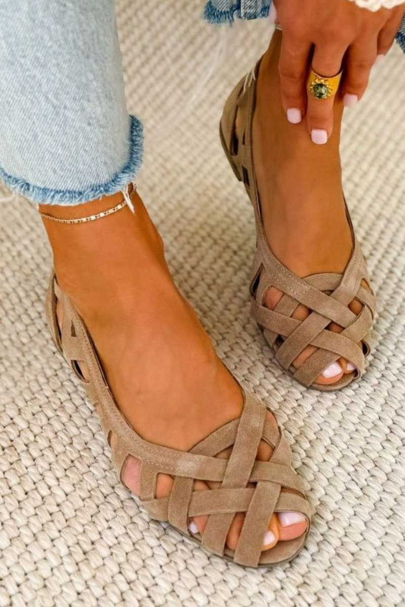 Sandalias Trenzadas Alma