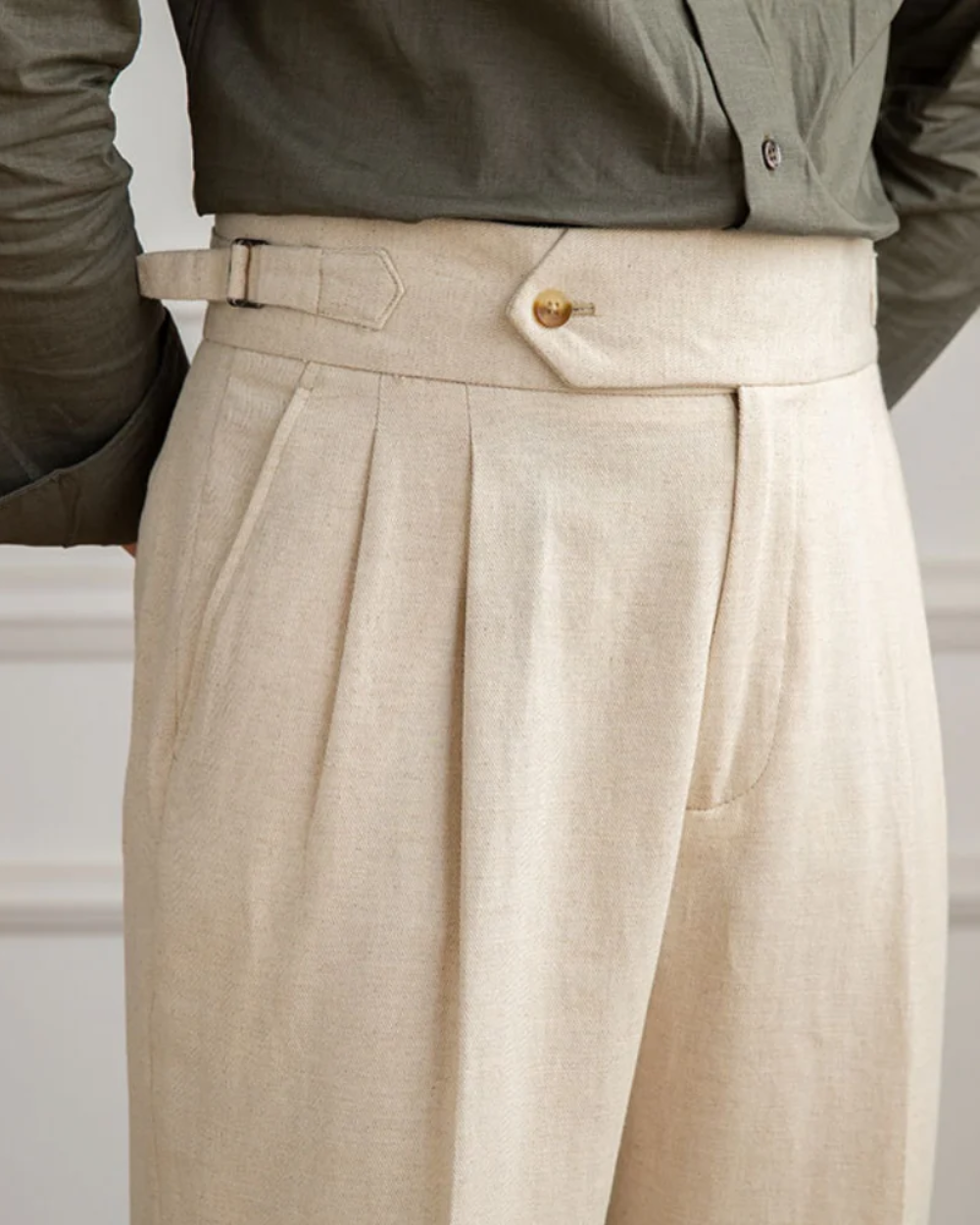 Pantalón de lino Bali