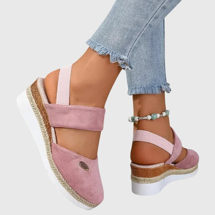 Sandalia Cuña Textil