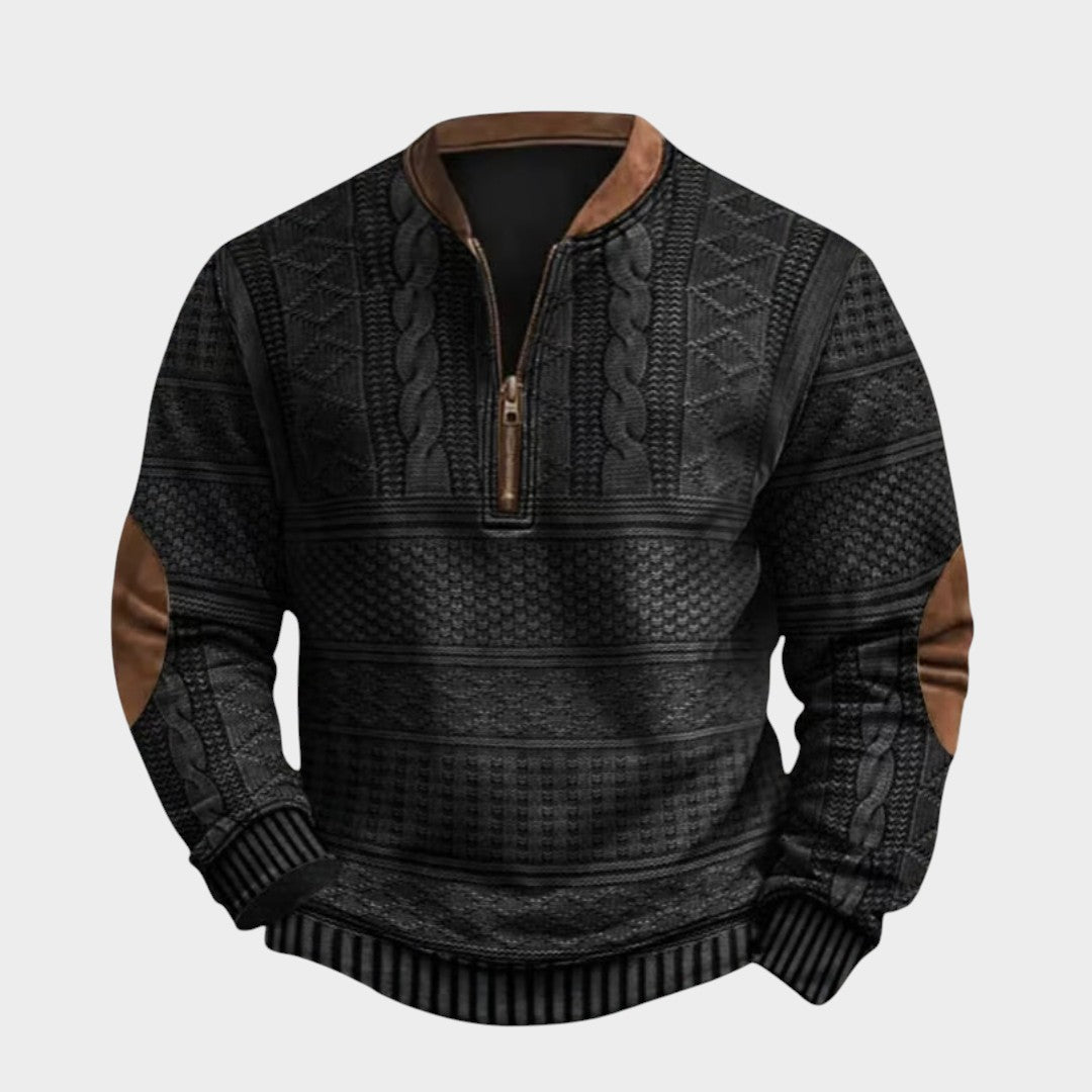 Charles™ | Sudadera con media cremallera