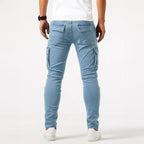 Vandeli™ | Jeans cargo elásticos
