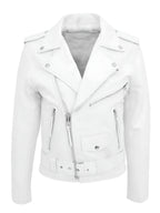 Austin™ | Chaqueta de Cuero Clásica Biker