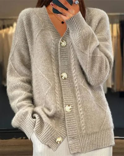 Lena | Cárdigan Suave de Botones