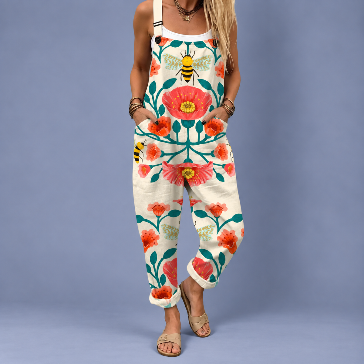 Mono con estampado y cómodo