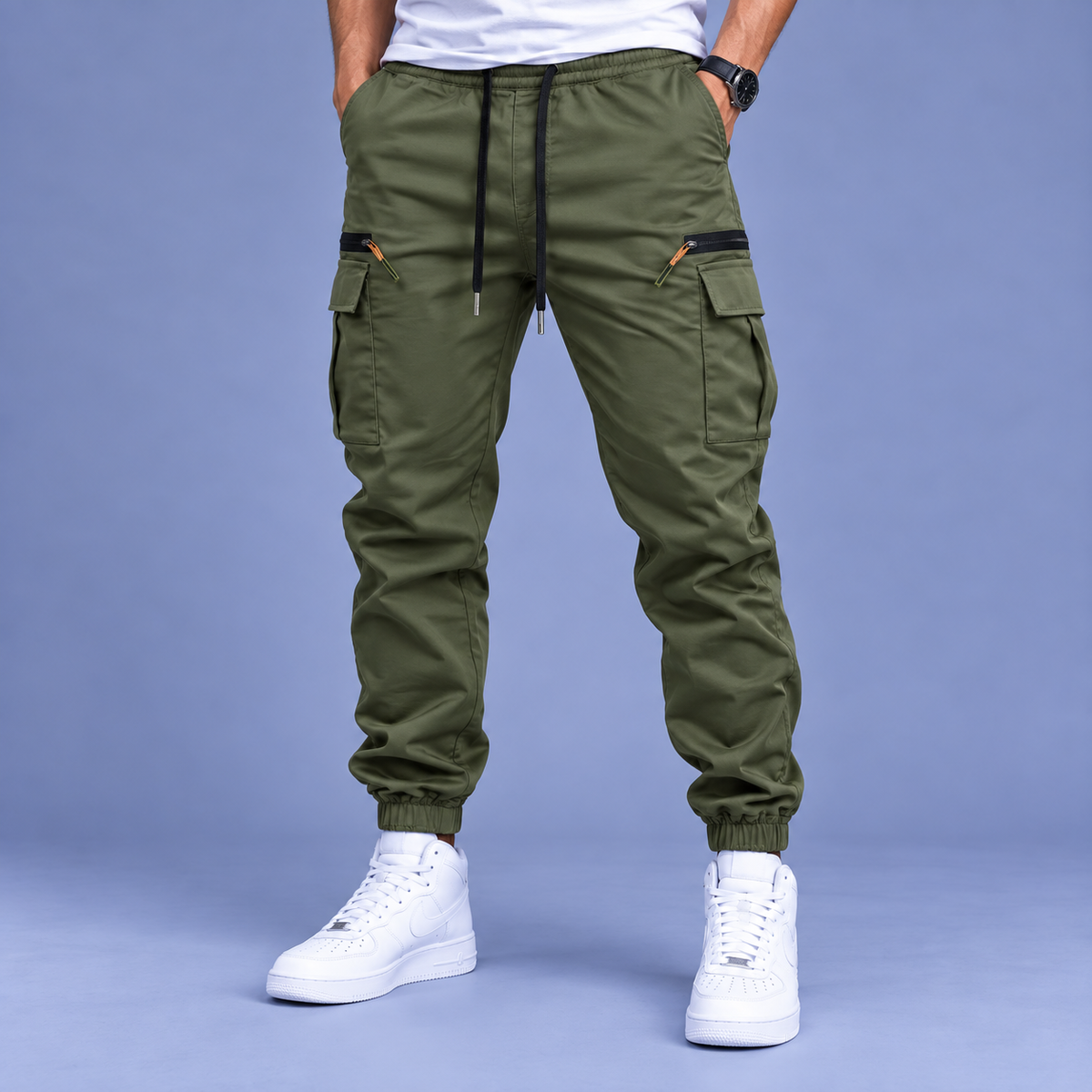 Lucas™ | Pantalón Jogger Cargo Elástico