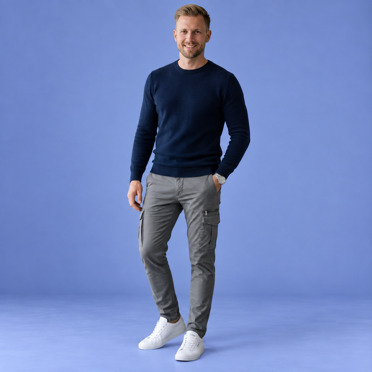 Sommerfeld™ | Pantalón cargo elástico para hombre
