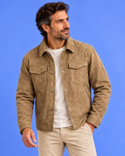 Marcio™ | Chaqueta de cuero elegante