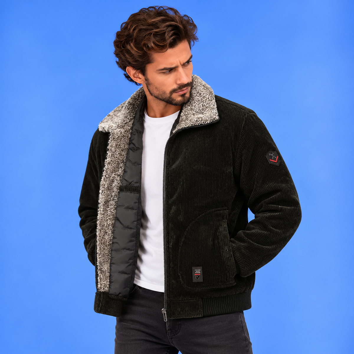Rib™ | Chaqueta térmica de pana