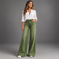 Lucía™ | Jeans Palazzo de Cintura Alta