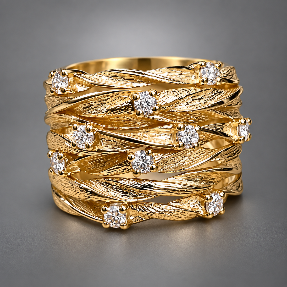 Anillo de oro vintage