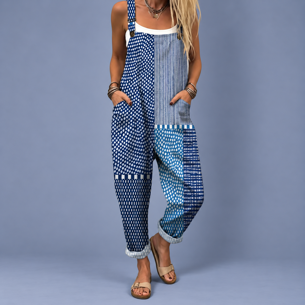Mono con estampado y cómodo