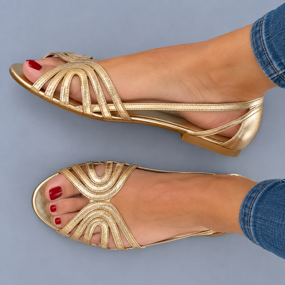 Sandalias Planas Saphira