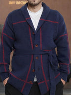 Rom™ | Chaqueta de punto con cinturón