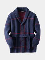 Rom™ | Chaqueta de punto con cinturón