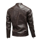 Juan™ | Chaqueta de Cuero Estilo Piloto Americano