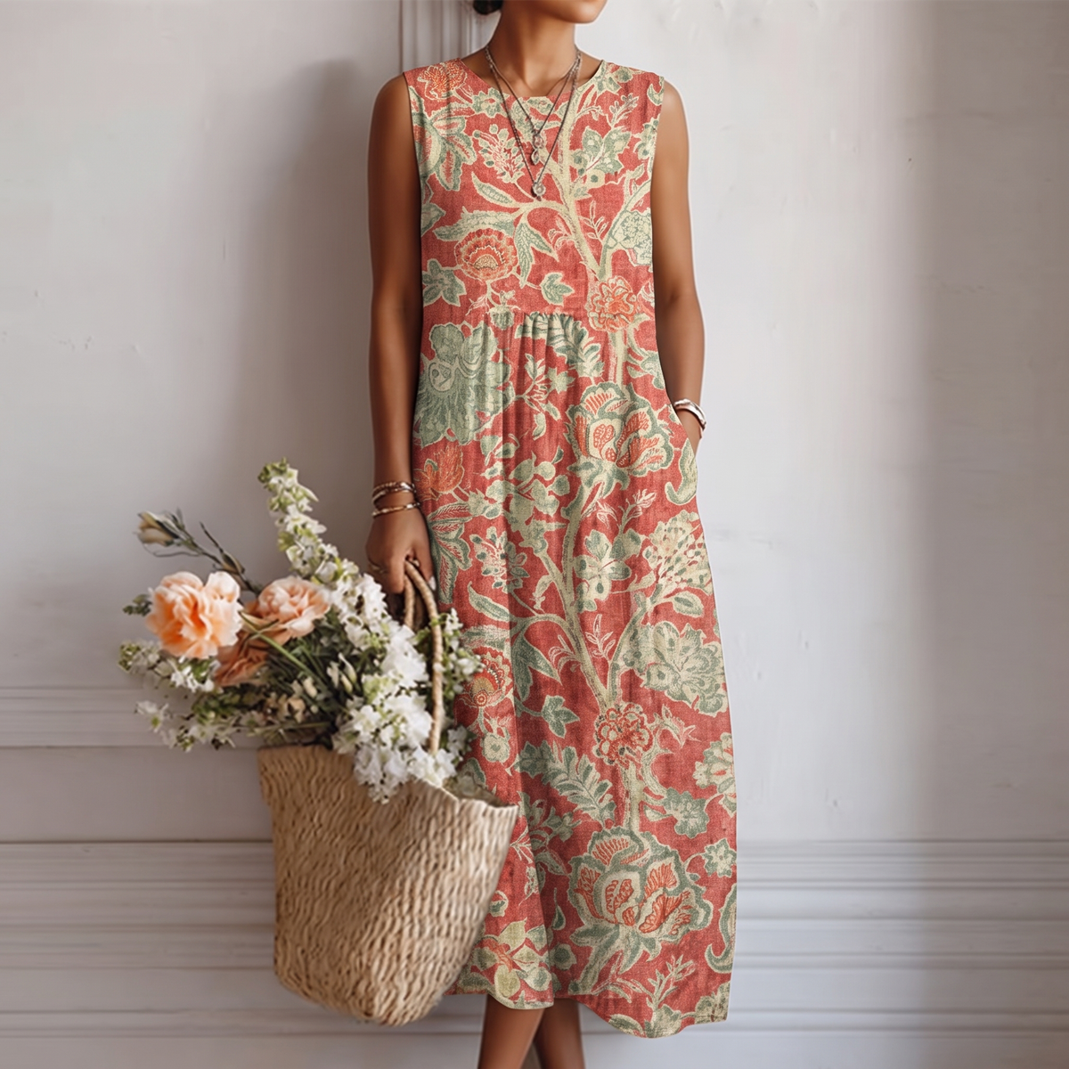 Raquel™ | Vestido Midi para el Día a Día