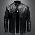 Miguel™ | Chaqueta de cuero elegante estilo hombre motociclista