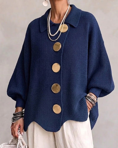 Ardelle™ | Cárdigan Oversize con Cuello